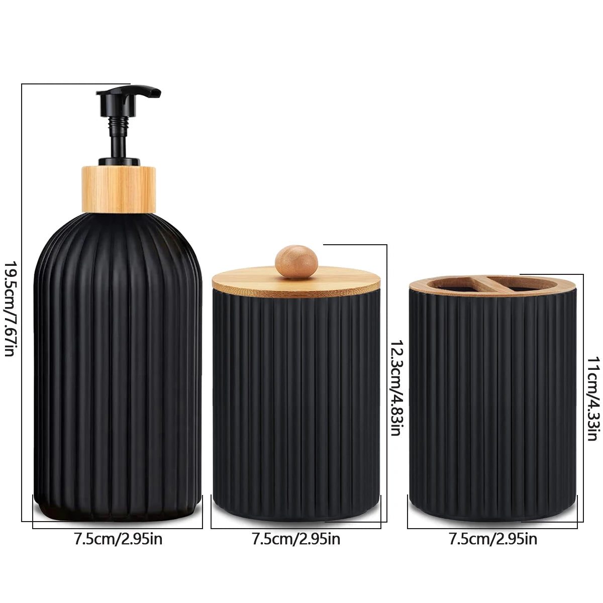 Bathroom Countertop Containers