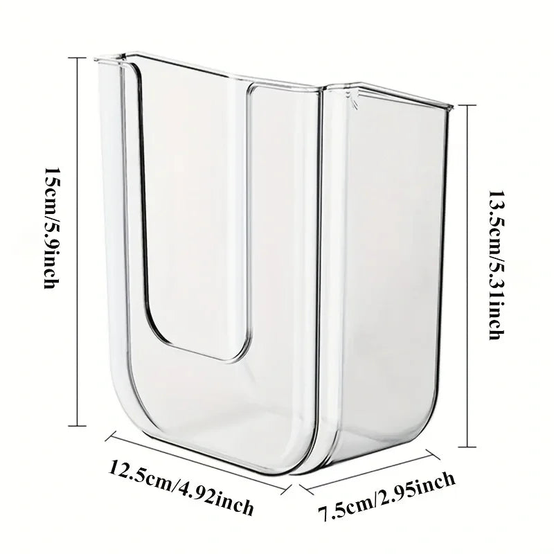 Bathroom Non Perforated Wall Mounted Wet Tissue Storage Box