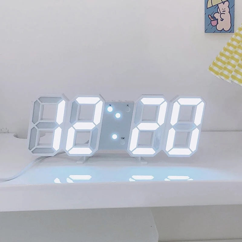 3D LED Digital Clock